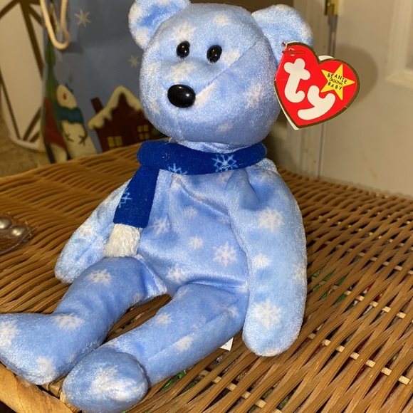 Ty beanie baby “holiday teddy” 1999 retired - Picture 2 of 4